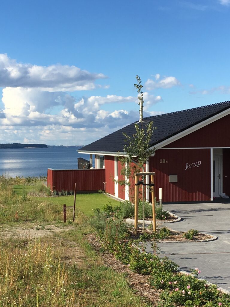 Ferienhaus Jerup mit blick auf die Flensburger Förde