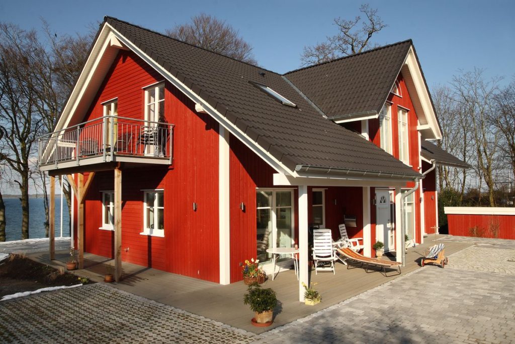 Vierck Holzhaus in Schwedenhaus-Bauweise